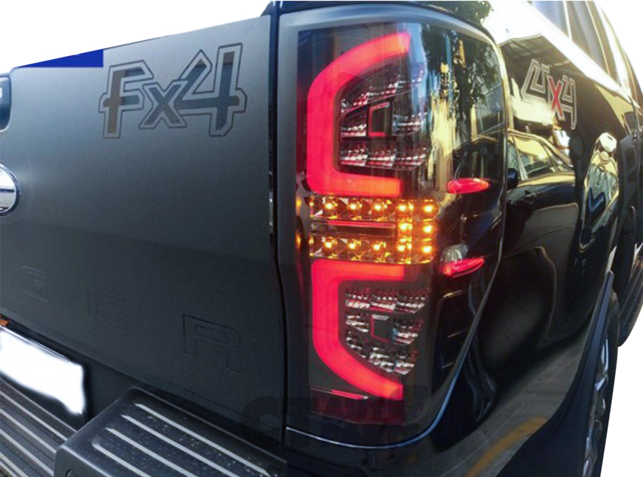 Ford Ranger with Premium OEM & Aftermarket LED Tail Lights — Evorevo4x4