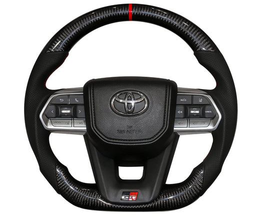 Toyota-Land-Cruiser-Steering-Wheel-Carbon-300-GR-Silver