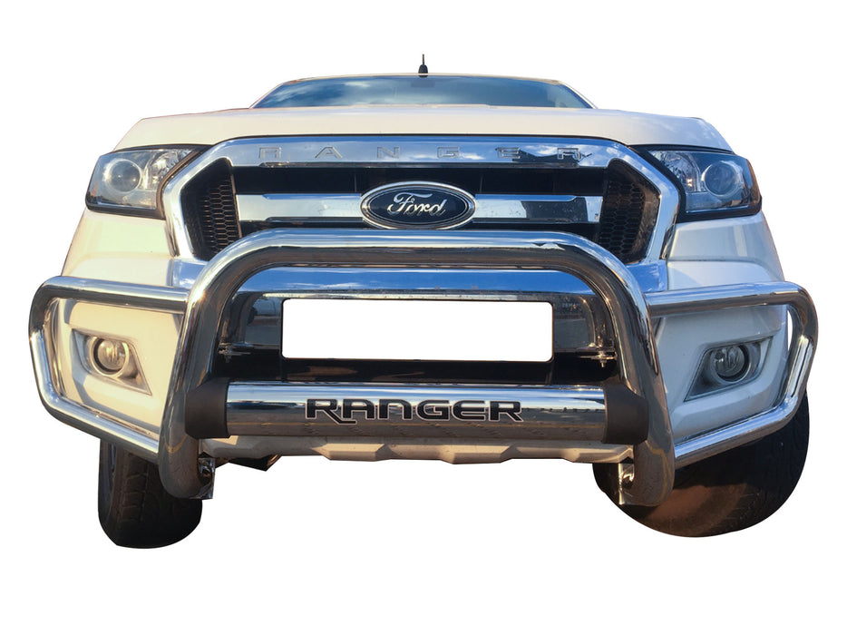 Ford Ranger Tri Bumper Stainless Steel Premium 2016+
