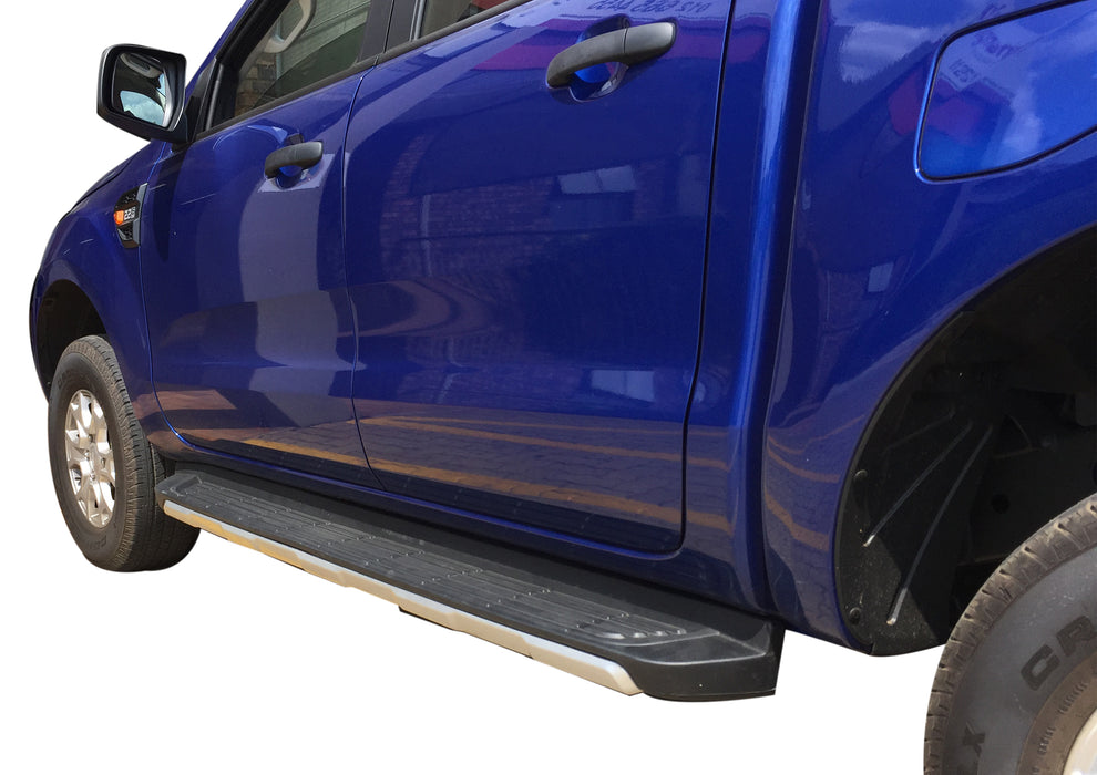 Ford Ranger Wildtrak Side Steps 2012 - 2022 Models — Evorevo4x4