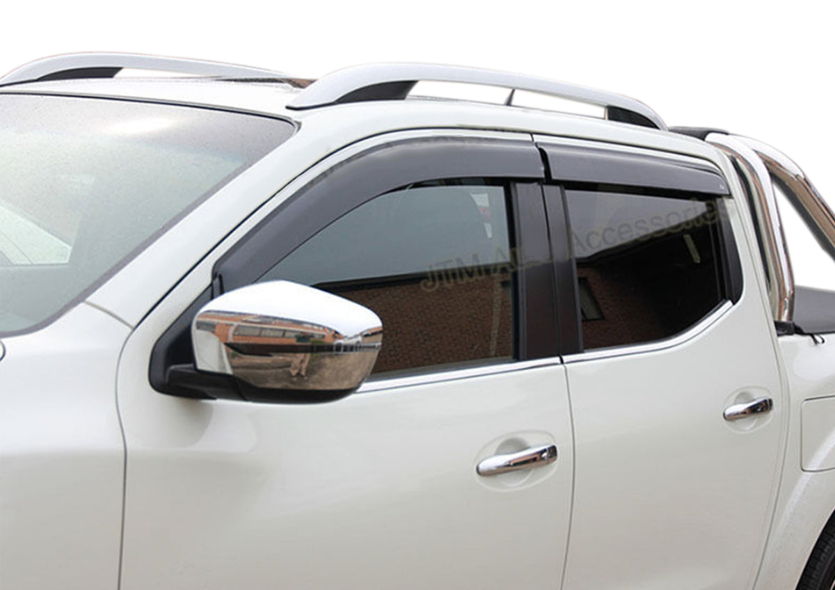 Nissan Navara Doublecab 2016+ Windshields Matt Black — Evorevo4x4