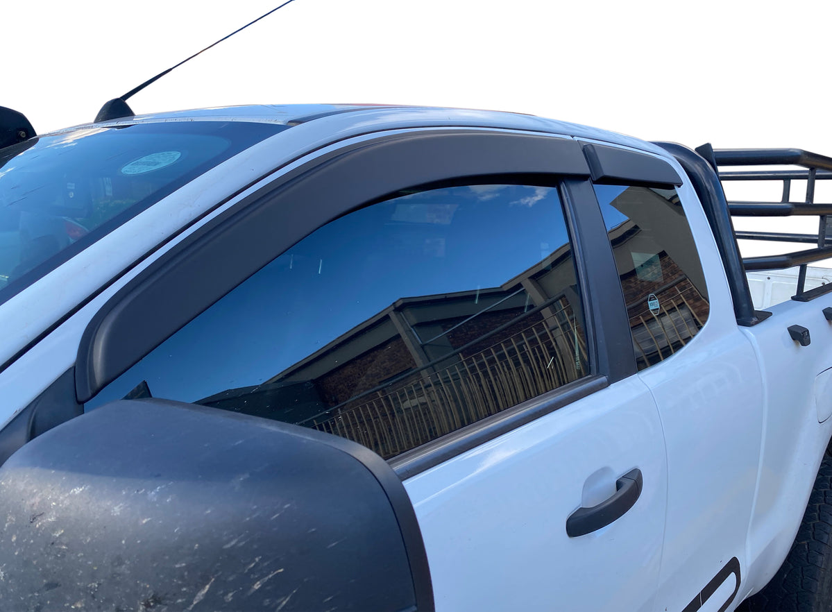 Ford Ranger Supercab Matt Black Windshields 2012+ — Evorevo4x4