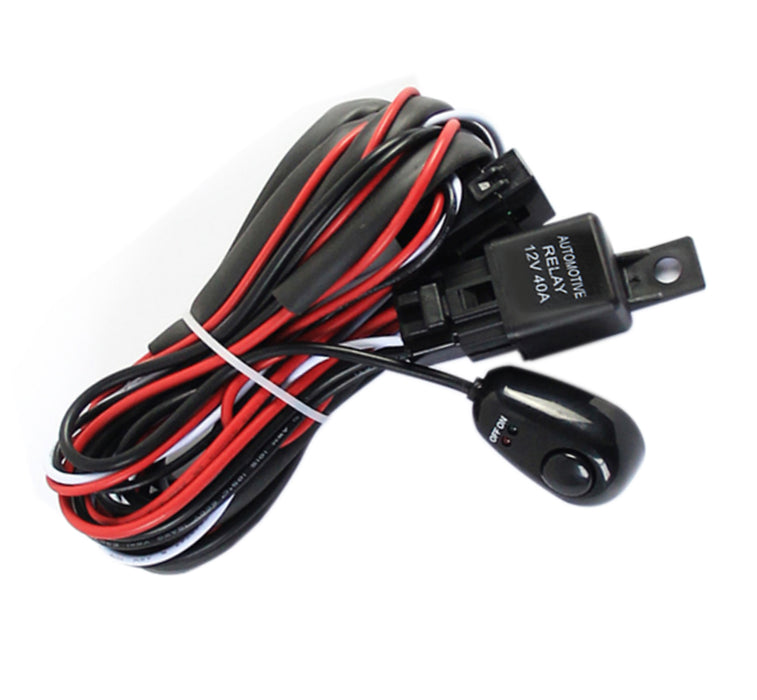 12 Volt Wiring Harness with Switch | 12v Wiring Kit | Evorevo4x4