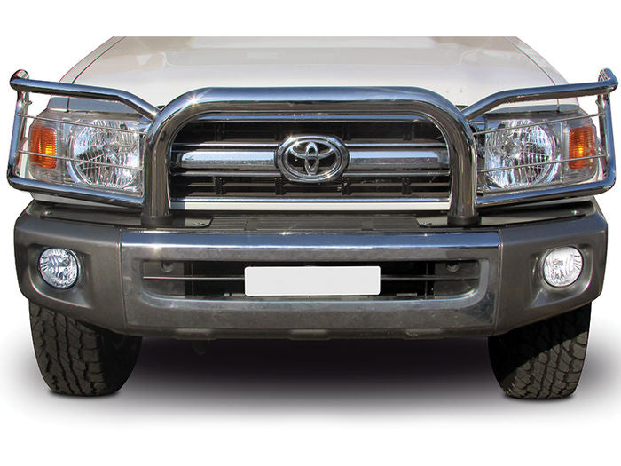Toyota Land Cruiser Grill Guard 70 Series Stainless 2010+